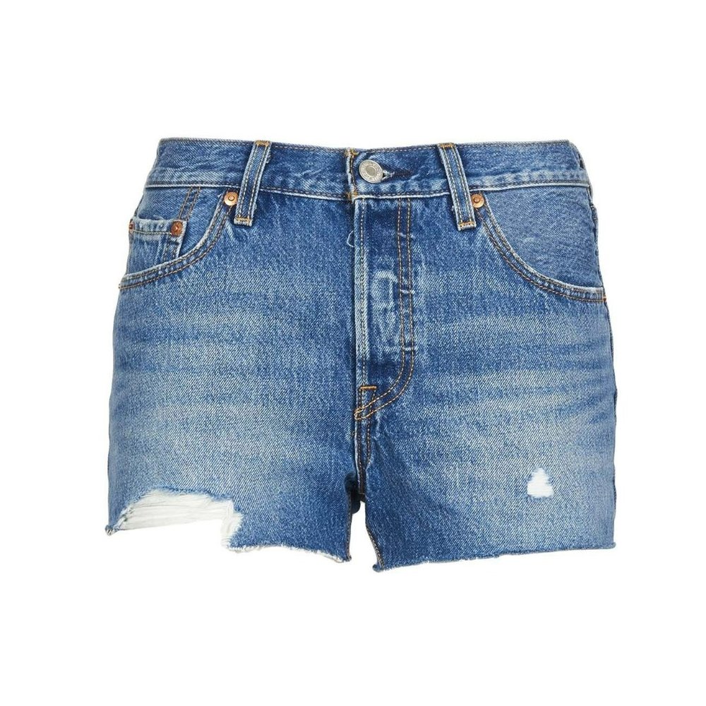NWT Levi's Women's 501 Denim Jean Shorts Size 25 Style CW-4217 - Picture 10 of 10